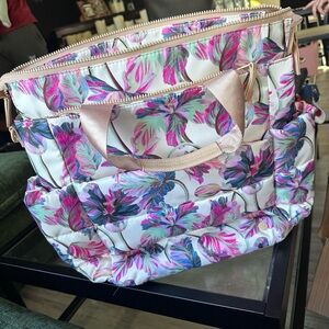 Tropical Floral Women's Baby Bag